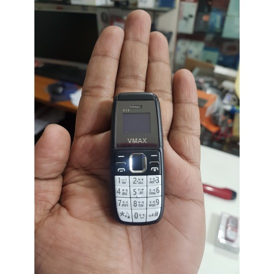 VMAX V14 Mini Mobile Phone Dual Sim 380mAh Battery With Warranty VMAX V14 Mini Mobile Phone Dual Sim 380mAh Battery With Warranty