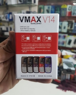 VMAX V14 Mini Mobile Phone Dual Sim 380mAh Battery With Warranty