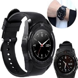V8 Smart Mobile Watch Bluetooth Touch Screen Single Sim with Camera