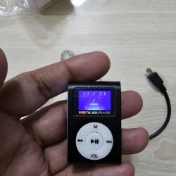 AR02 Mini MP3 Player With Display Black