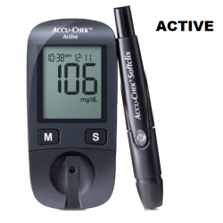 ACCU-CHEK Active Blood Glucose Monitor With 2 Year Warranty