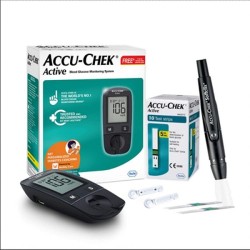 ACCU-CHEK Active Blood Glucose Monitor With 2 Year Warranty