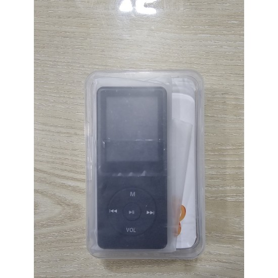 D9 MP3 MP4 Music Player FM Radio Black