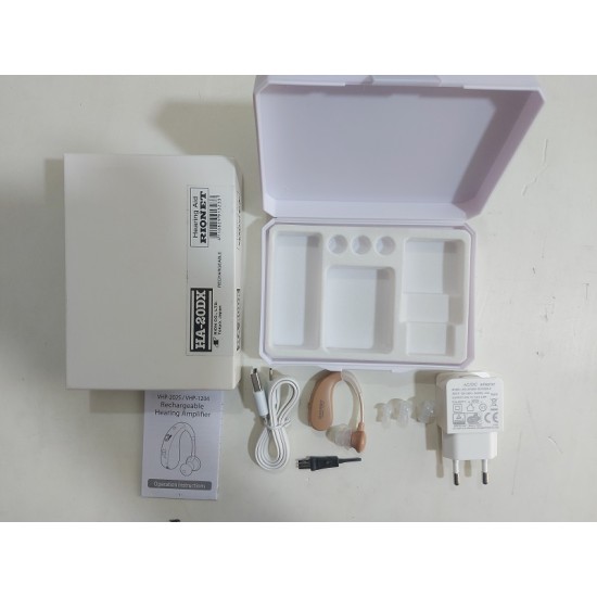 Rionet HA 20DX Hearing Aid Rechargeable 