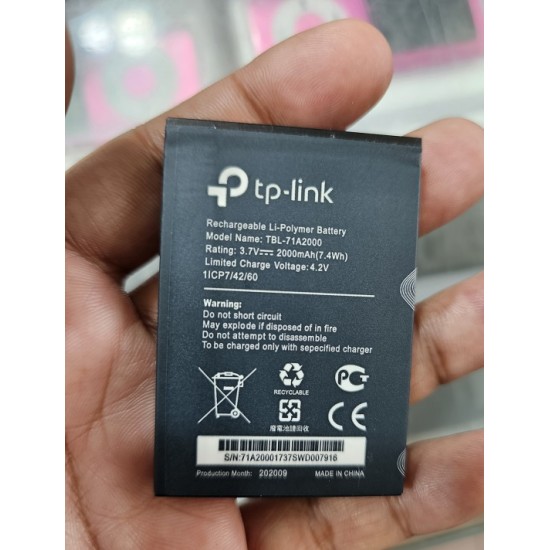 TPLink Pocket Router Battery 2000mAh