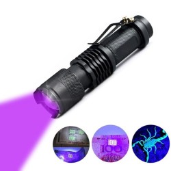 UV Torch Light Money Cheaker Rechargable