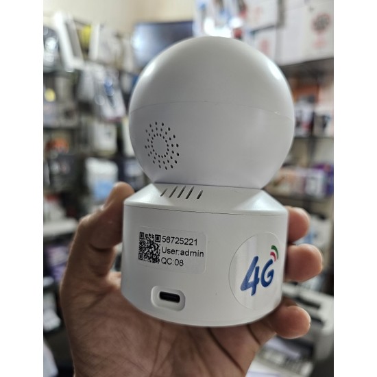 4G V380 Pro Sim Support Wifi Camera Dual Lans 1080p Rotatable 360