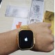 A2858 Ultra Smartwatch A-pple Logo Strip - Gold Edition