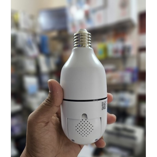 E27A V380 Pro Bulb Wifi Camera Dual Lans Rotatable 360