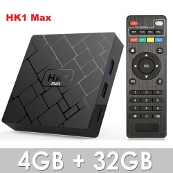 Hk1 Max Android TV BOX 4GB RAM 32GB ROM Bluetooth Wifi