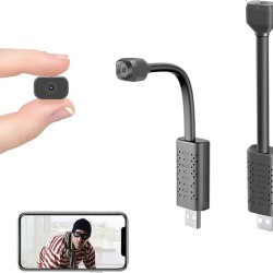 U22 USB Cable Camera V380 1080P Motion Detection Night Vision