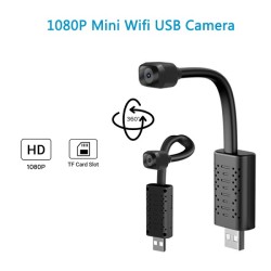 U22 USB Cable Camera V380 1080P Motion Detection Night Vision