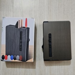 Cigarette Case With Gas Lighter
