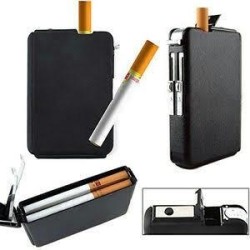Cigarette Case With Gas Lighter