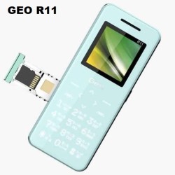 Geo R11 Mini Phone Touch Keypad Blue
