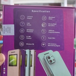 Geo R11 Mini Phone Touch Keypad Blue