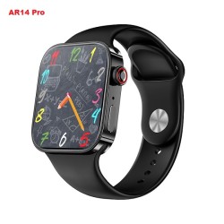 AR14 Pro Smartwatch 1.81 inch Mini Games Calling Option Black