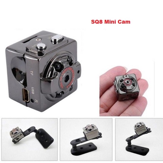 SQ8 Mini Video Camera 720p Metal Body Night vision