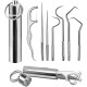 Stainless Steel Metal Toothpick Set