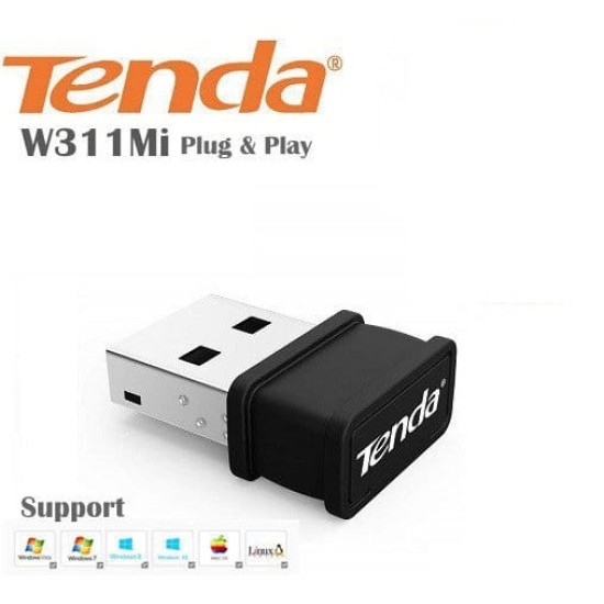 Tenda W311MI AX300 Wi-Fi 6 Wireless Nano USB Adapter