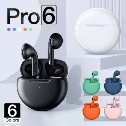 Air Pro 6 TWS Wireless Bluetooth Headphone