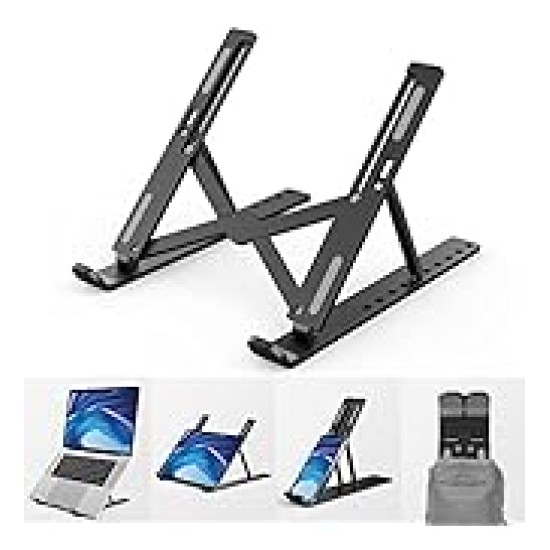 Laptop Stand Multi-Angle Adjustable For Laptop Up to 13" And Tablet PC