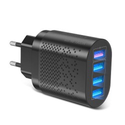 Uslion BK-375 Power Adapter Charger 4 Port 