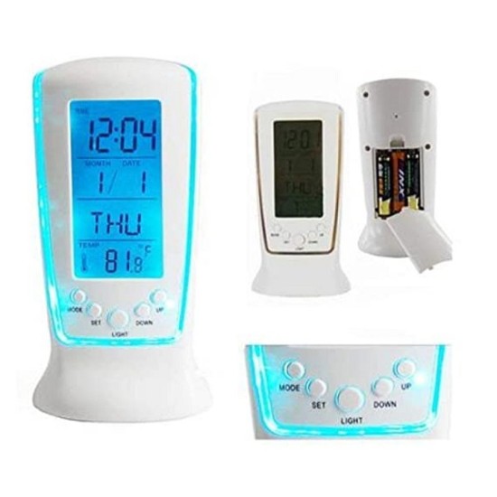 Square Clock 510 Led Backlight Alarm Clock