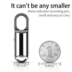 X88 Keychain Voice Recorder 32GB Noise Reduction