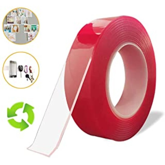 Double Sided Tape Washable Removable Super Sticky