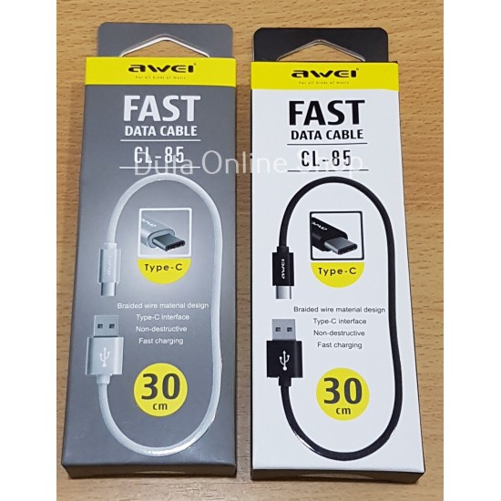 Awei CL85 Fast Data Cable Type-C - Original