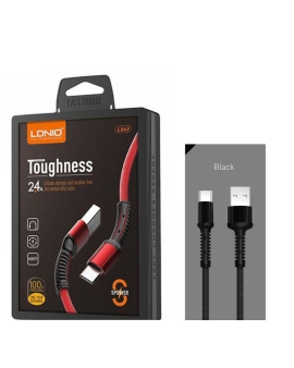 LDNIO LS63 Toughness USB Cable 2.4A Fast Charging