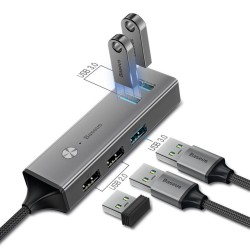 Baseus 5 Ports USB C HUB to USB 3.0 OTG HUB 