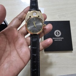 USB Rechargeable Watch Lighter Black