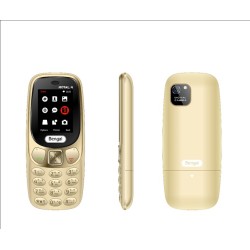 Bengal Royal 4 Slim Feature Phone With Warranty - Gold