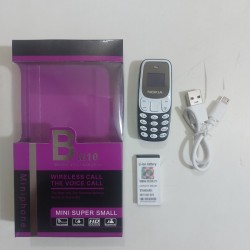 BM10 Mini Mobile Phone Dual Sim Option - Black