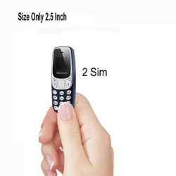 BM10 Mini Mobile Phone Dual Sim Option - Black