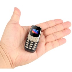 BM10 Mini Mobile Phone Dual Sim Option - Gold