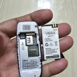 Vmax V17 Mini Phone 1000MAh With Warranty - Blue
