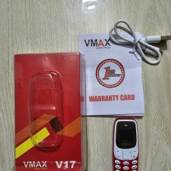Vmax V17 Mini Phone 1000MAh With Warranty Red