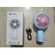 HQ66 Mini Fan With Light Rechargeable