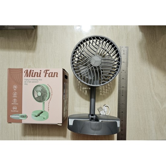 W1630 Mini Desktop Foldable Fan Rechargeable