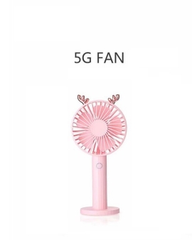 5G Shaking Hand Fan With Stand 2000mAh