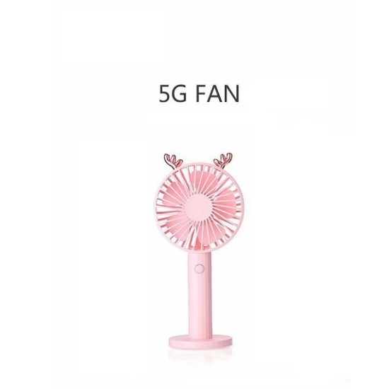 5G Shaking Hand Fan With Stand 2000mAh