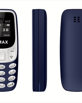 Vmax V17 Mini Phone 1000MAh With Warranty - Blue