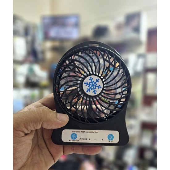 Mini Table Fan 2200mAh Rechargeable