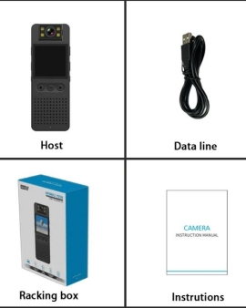 CS06 1080P Body Camera HD Infrared Night Vision Wifi Hostpot