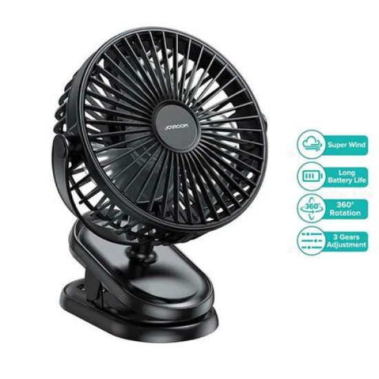 JOYROOM JR-CY363 Mini Clip Fan 2000mAh