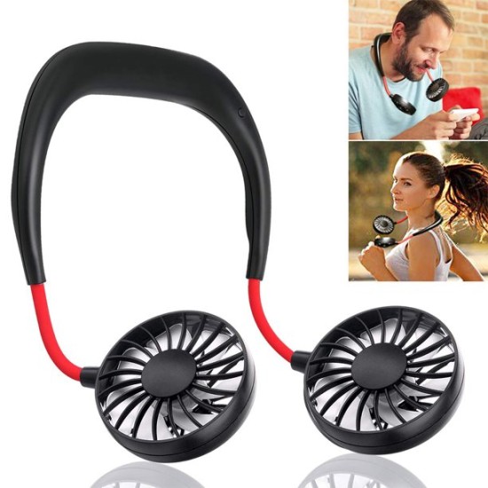 Neck Fan Wearable 2000mAh Rechargeable