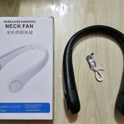 Vaneless Hanging Neck Fan 2000mAh Rechargeble